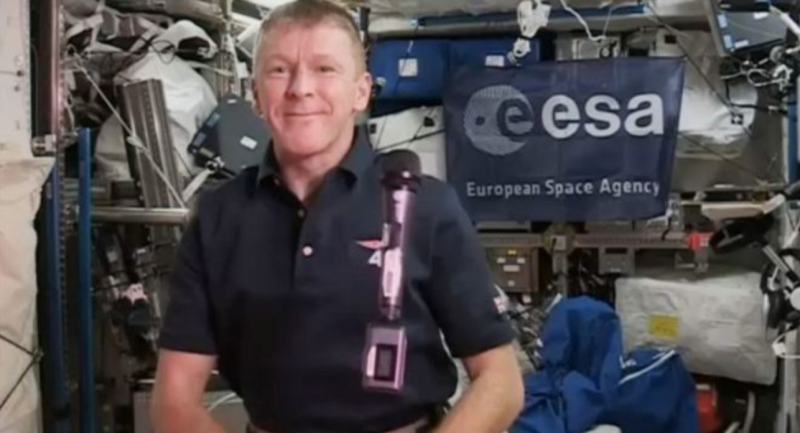 Space Station Astronaut Dials Wrong Number