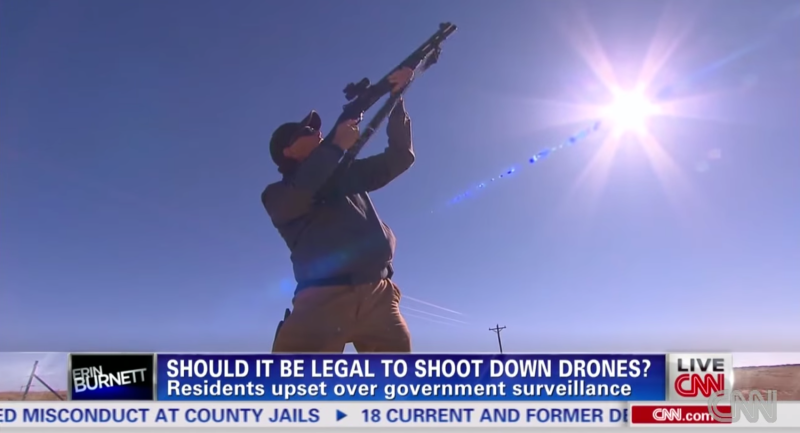Is It OK to Shoot Down Your Neighbor's Drone?