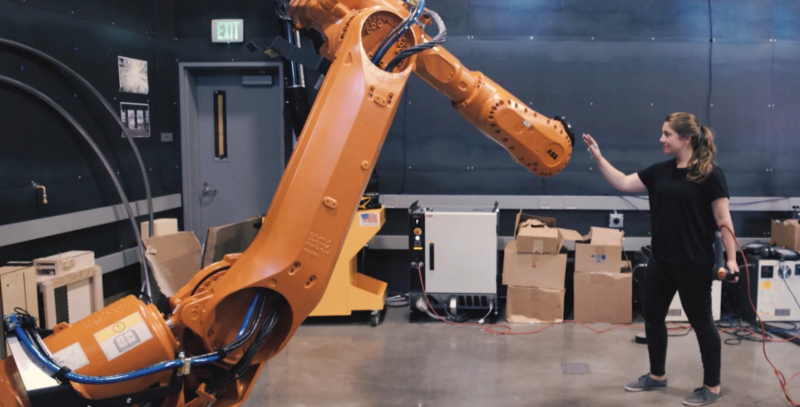 Watch a Robot Tamer Control Industrial Machines With Simple Gestures