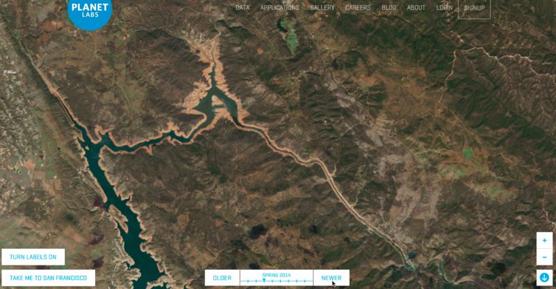 Watch California Transform Through Time With This Incredible Satellite Dataset