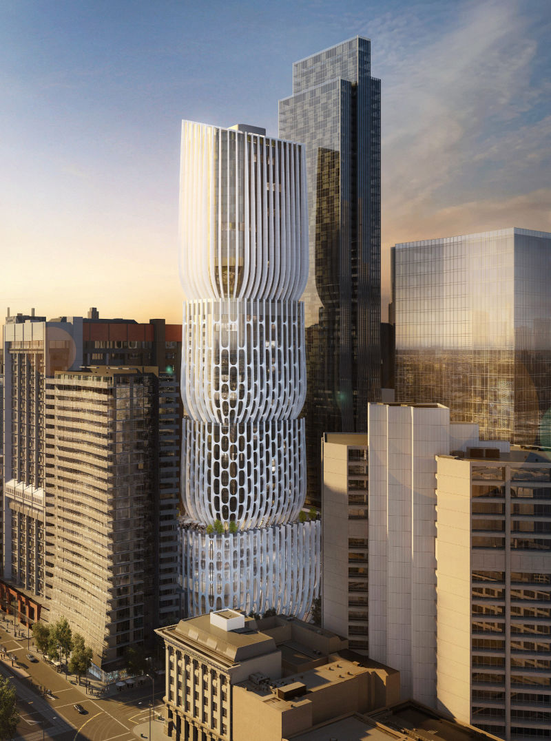 Zaha Hadid's New Skyscraper Looks Like a Big Huge Earplug