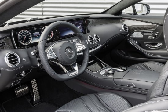 Mercedes S63 Coupe interieur