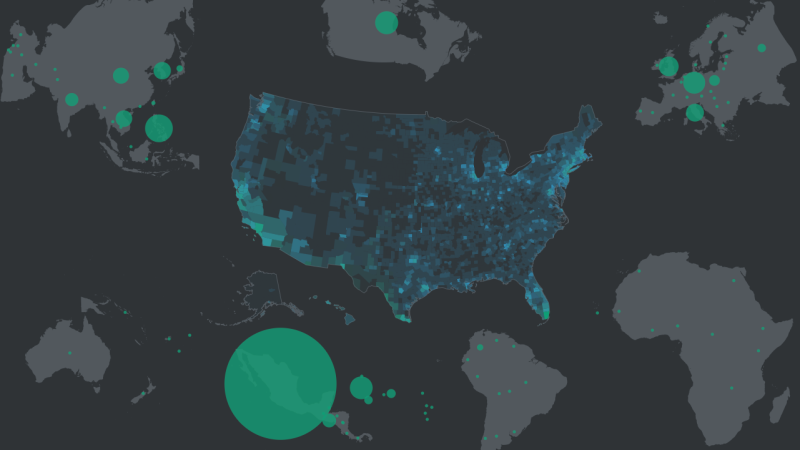 See the US Welcome Millions of Immigrants Over 150 Years In this Interactive Map