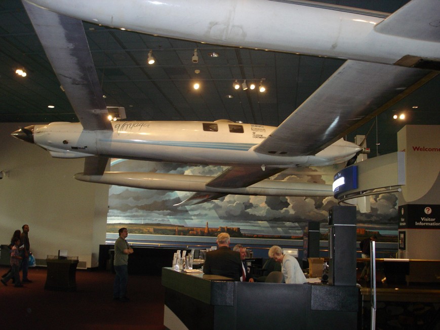 Voyager в авиационно-космическом музее Вашингтона