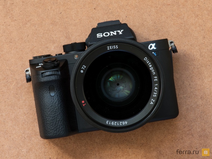 Общий вид Sony Alpha A7S II