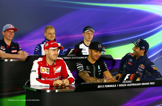 Verstappen, Vettel en de rest