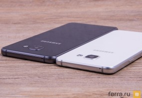 Верхняя грань Samsung Galaxy A3 и A5 (2016)