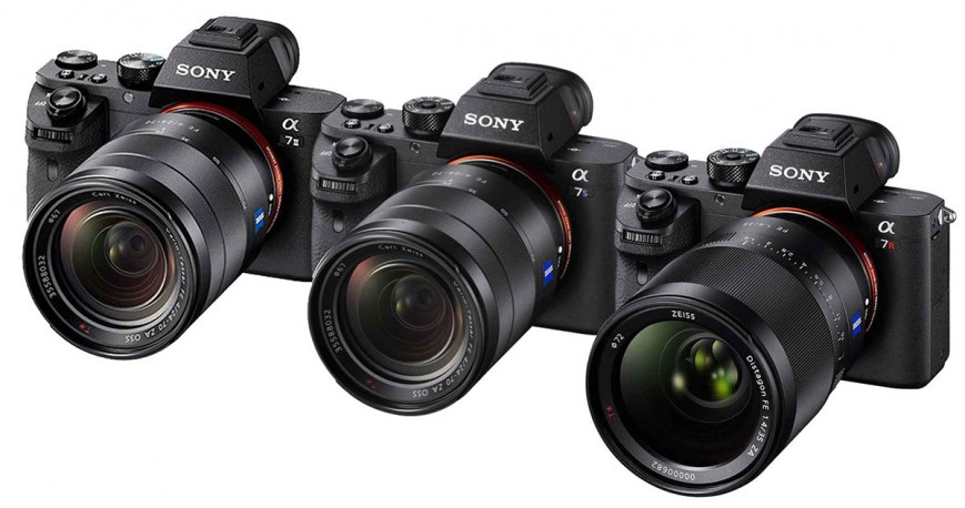 Полное семейство второго поколения Sony Alpha A7 II