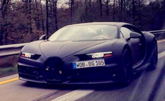 Hier: nog een plaatje van de Bugatti Chiron