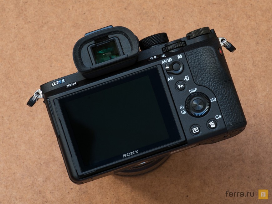 Задняя панель корпуса Sony Alpha A7S II