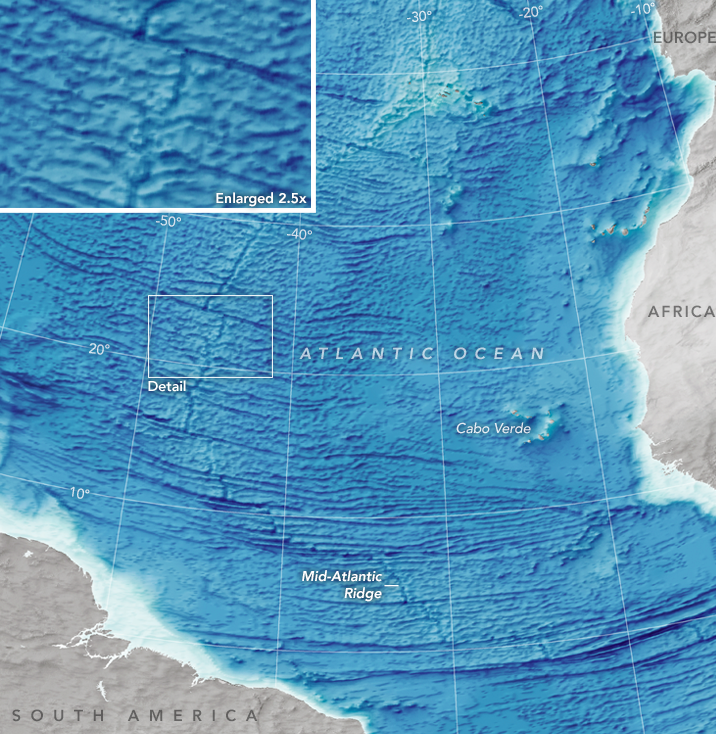 Here's the Most Complete Ocean Floor Map Ever Made