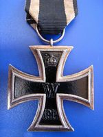 Een ijzeren kruis uit de Eerste Wereldoorlog.