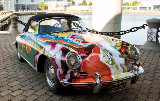 Groovy veilingvoer: de Porsche van Janis Joplin