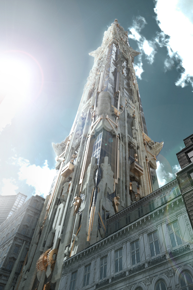 This NYC Skyscraper Design Is Like the Chrysler Building Went to Burning Man and I Love It