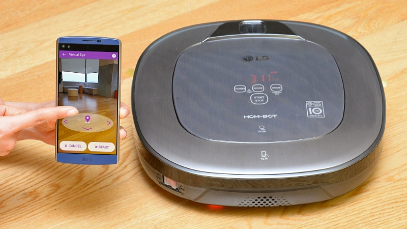 Snap a Photo in Your Home to Tell LG's New Robovac Where to Clean
