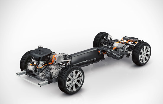 Volvo XC90 Twin Engine-onderstel