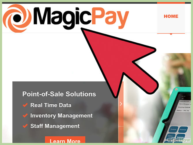Image titled Accept Credit Cards on iPhone or Android with MagicPay Step 1