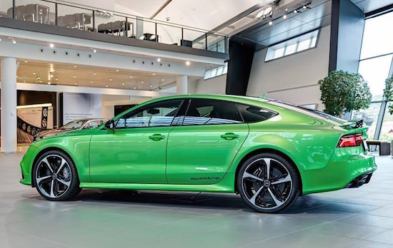Audi RS7 Kermit the Frogback