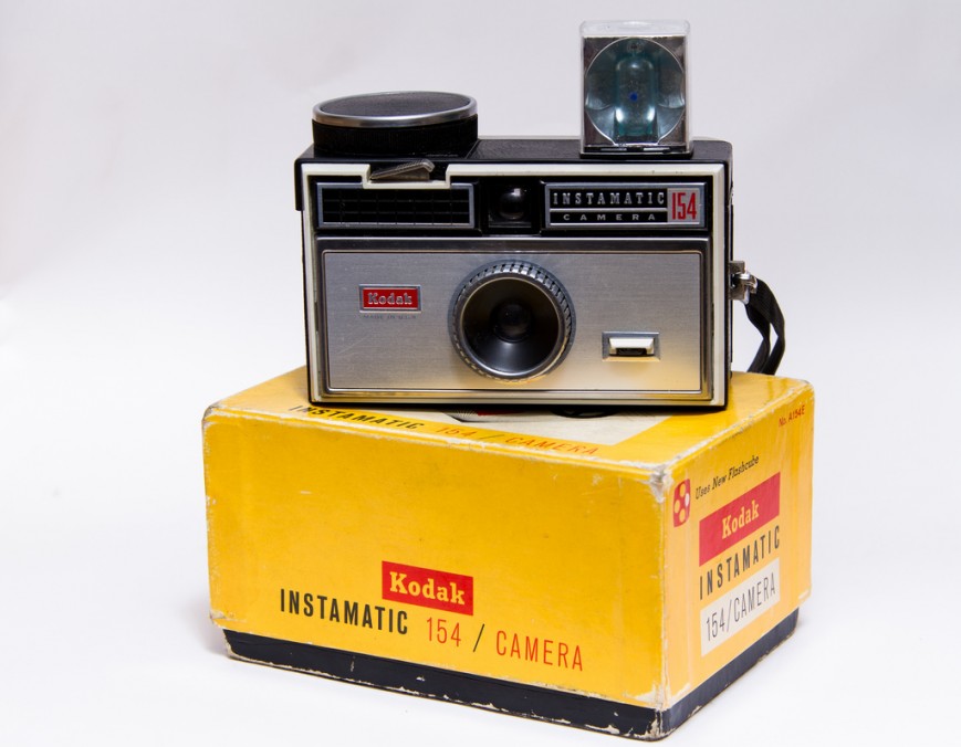 Kodak Instamatic и вспышка FlashCube