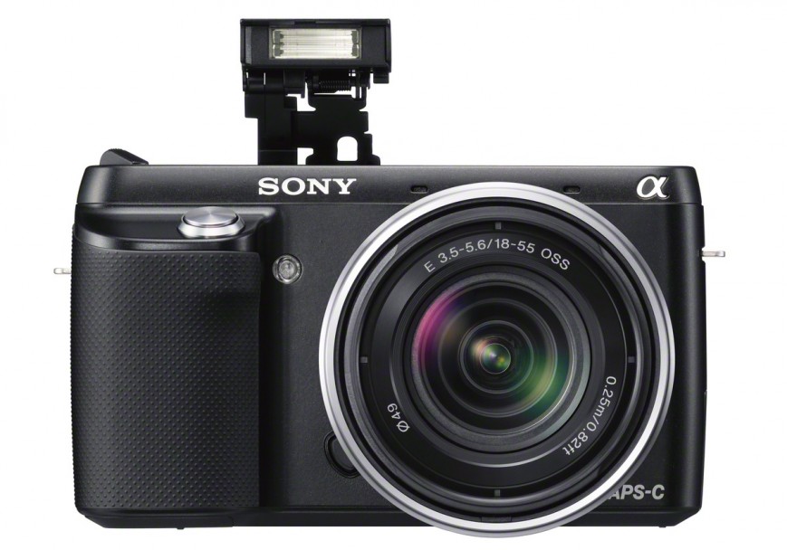 Встроенная вспышка в беззеркальной камере Sony