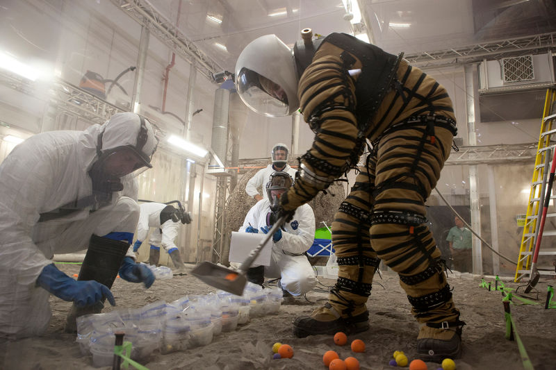 This Sandbox Isn't For Kids, It's for Spacesuit Research