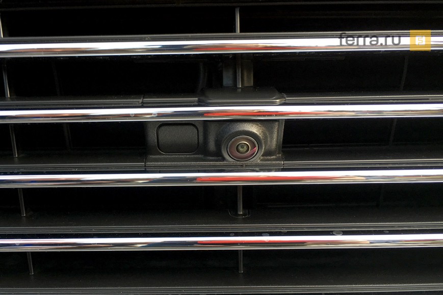 Панорамная камера на радиаторной решетке