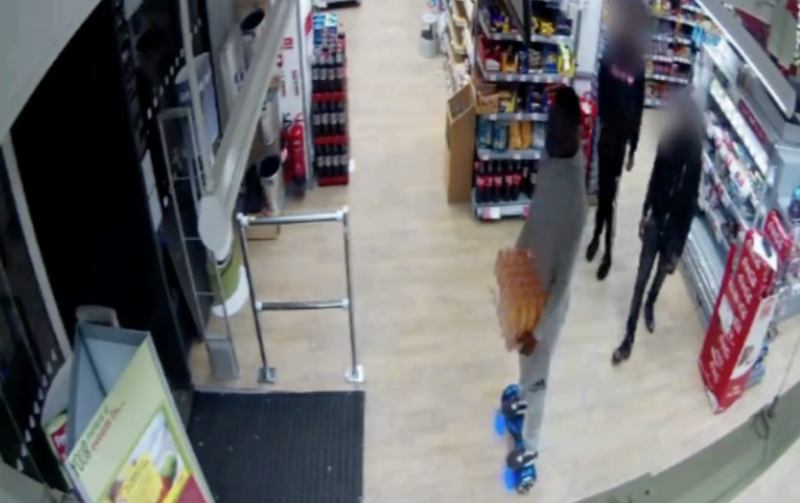 Shoplifting On Hoverboards Is the Future of Lazy Crime
