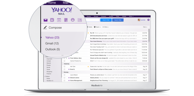 Yahoo Mail Now Manages Your Entire Gmail Account Too