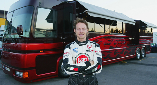 Jenson Buttons ex-motorhome