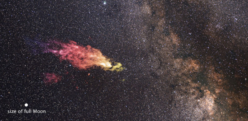 This Cosmic Fart Cloud Is On a Collision Course With Our Galaxy