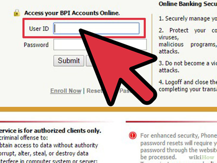 Image titled Access Your Bank Account Online Step 3