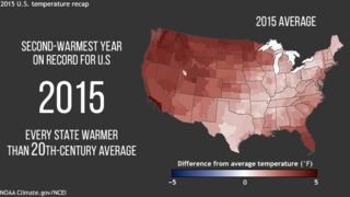 America Was Hot, Fiery, and Full of Climate Denial in 2015
