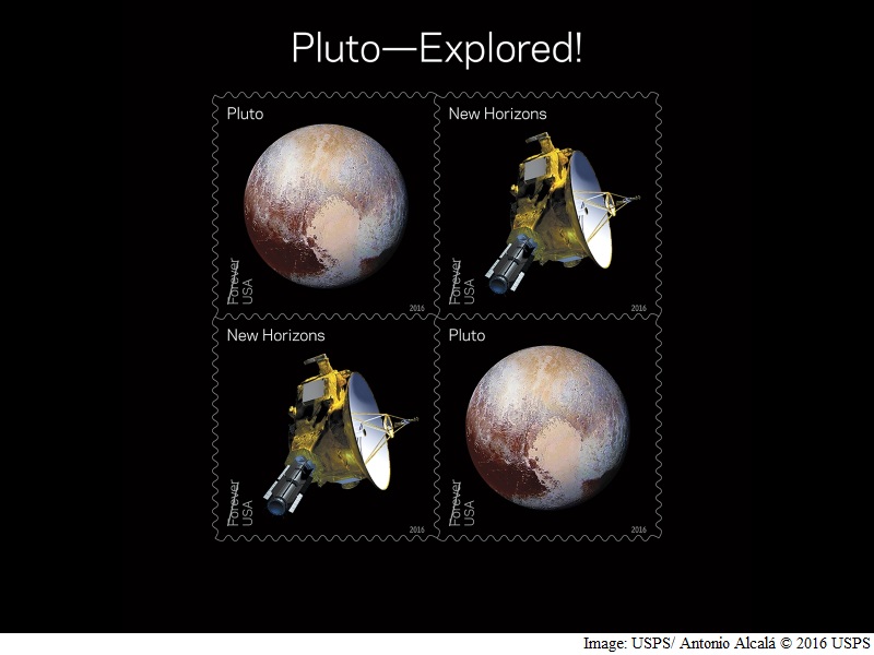 US Honours Pluto's Historic Flyby With Postal Stamps