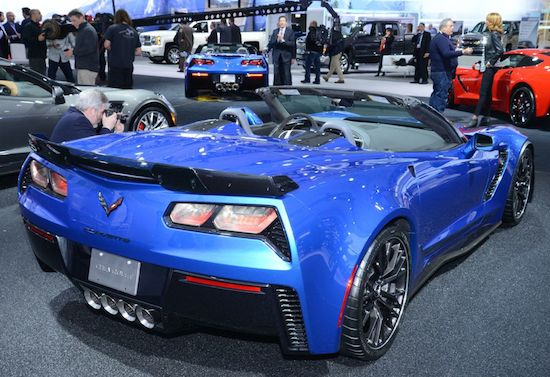 Corvette Z06 gaat topless in New York
