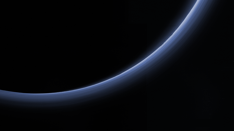New Image From New Horizons Shows Layers In Pluto's Atmosphere