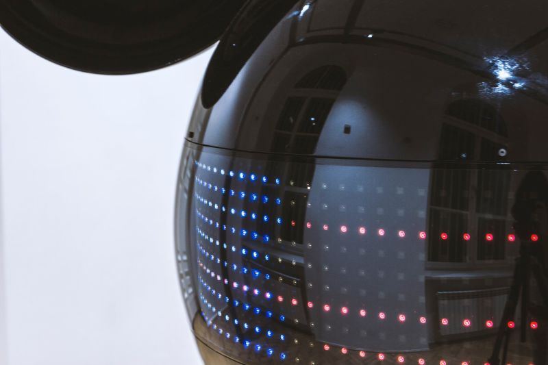 Ominous Mickey Mouse Robot Head Is a Music Visualizer