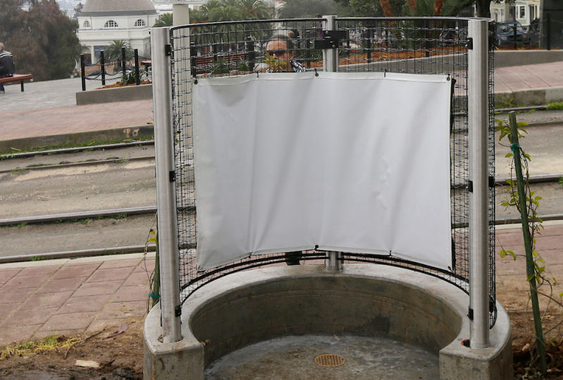 San Francisco's First Outdoor Urinal Opens Just in Time for the Super Bowl