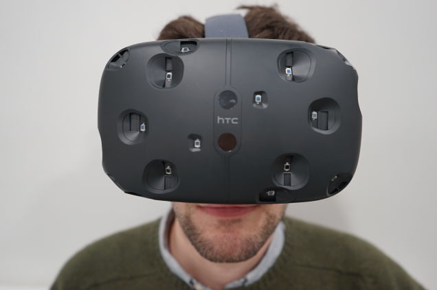 I Tried HTC's Newest Vive VR Headset. Here's What It Looks Like