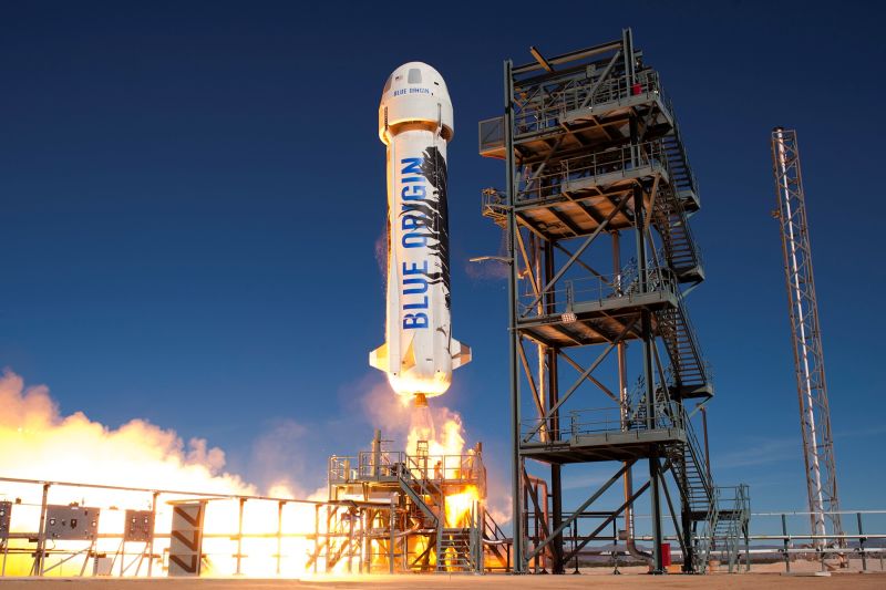 Blue Origin Relaunched the Rocket it Landed in November