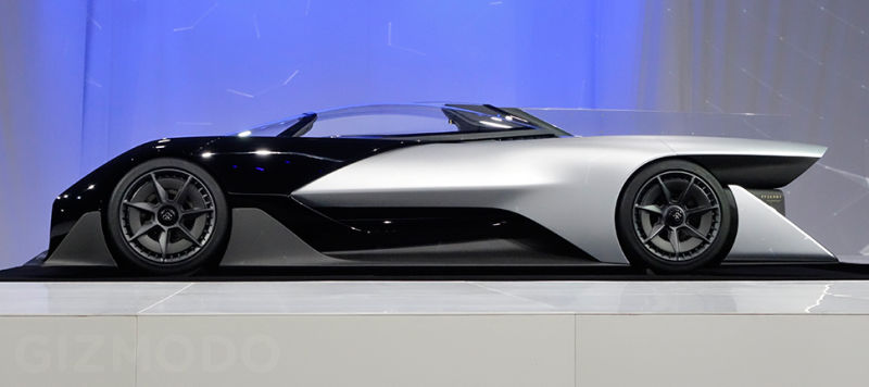 Faraday Future Will Challenge Tesla With This Crazy Electric Batmobile Concept