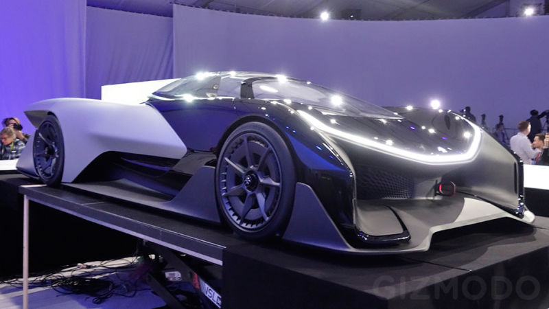 Faraday Future Will Challenge Tesla With This Crazy Electric Batmobile Concept