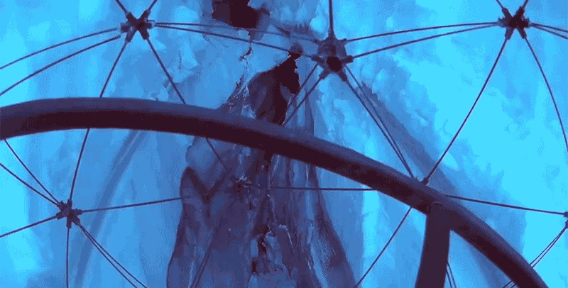 Safely Travel Deep Inside a Glacier Through the Eyes of a Drone