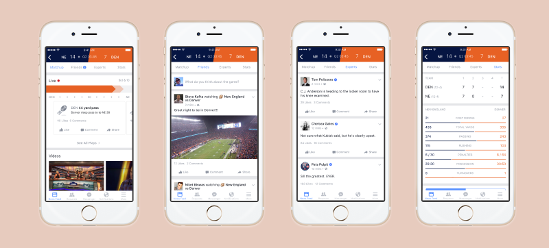 Facebook's 'Sports Stadium' Is a Dedicated Place to Talk About the Big Game