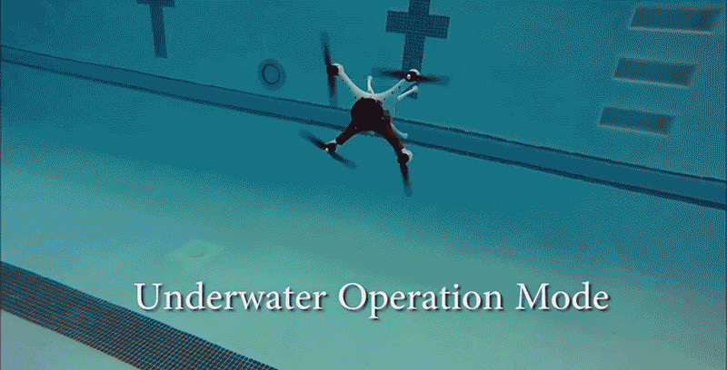 You Don't Have to Panic if This Submersible Drone Crashes in a Lake