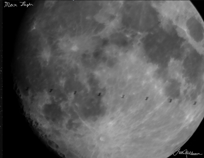 The ISS Transiting the Moon Is An Incredible Sight