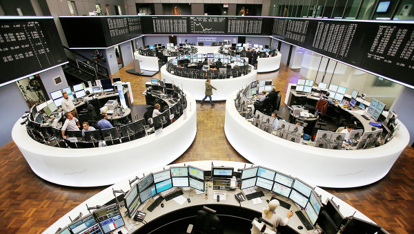 Фондовая биржа в Франкфурте. Архивное фото