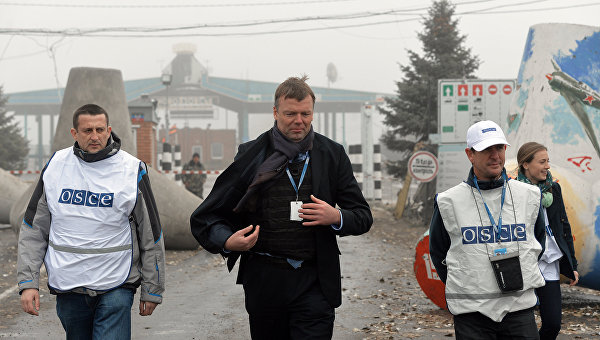 Заместитель председателя специальной мониторинговой миссии ОБСЕ на Украине Александр Хуг. Архивное фото