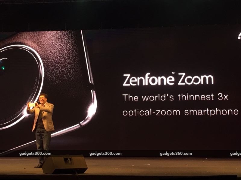 Asus ZenFone Zoom Smartphone With 3X Optical Zoom Launched in India at Rs. 37,999