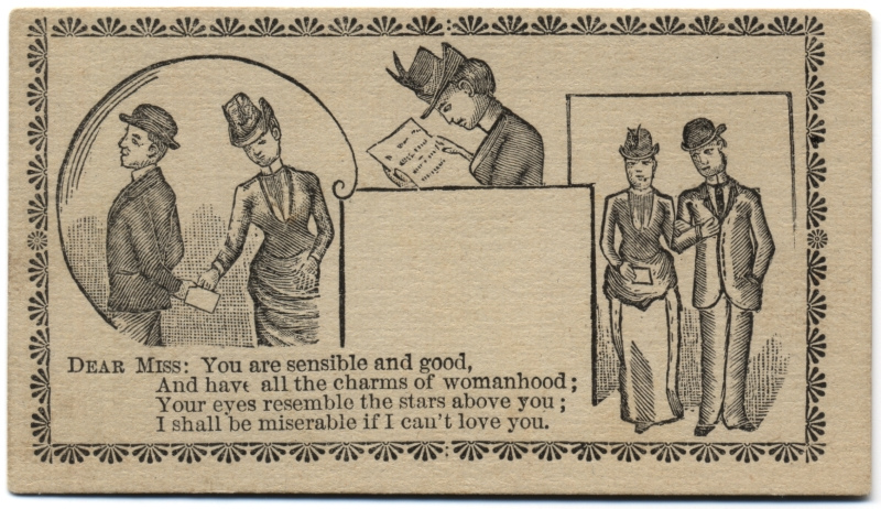 Young People Used These Absurd Little Cards to Get Laid in the 19th Century