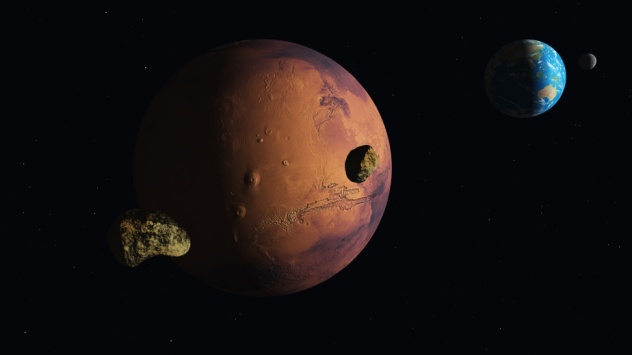 Земля и Марс